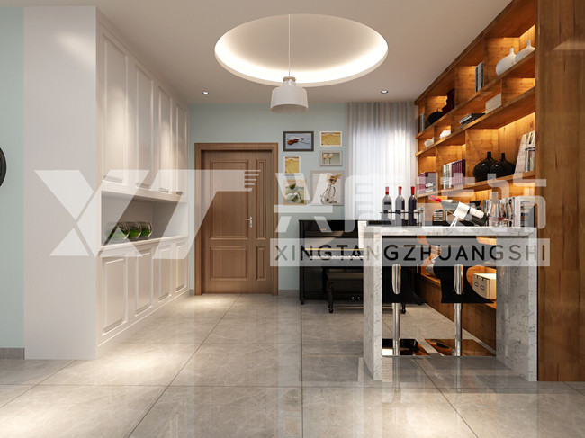 �����ͥ160ƽ�ײ�����ŷװ��Ч��ͼ