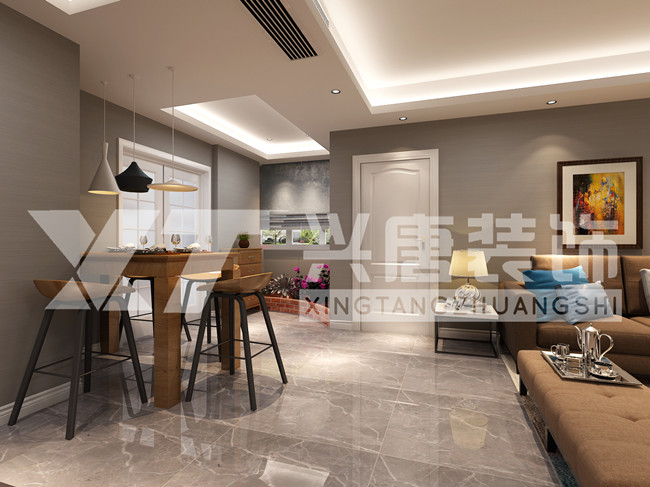 ��屰뵺150ƽ�ײ����ִ���Լװ��Ч��ͼ