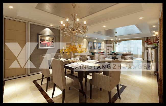 ��������280ƽ�״�ƽ���ʽ����װ��Ч��ͼ