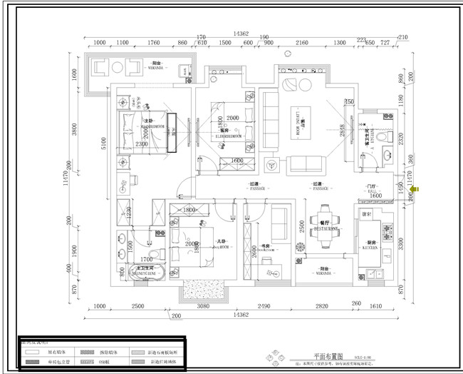 �ջ�ǳˮ��145ƽ����������ƽ�沼��ͼ