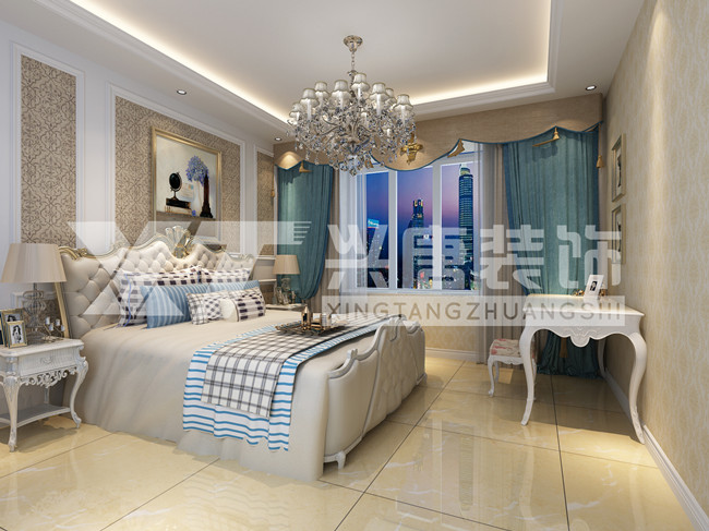 �����羰��140ƽ��ŷʽ����װ��Ч��ͼ