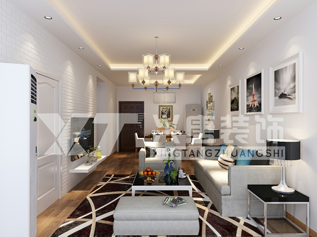 ѧ������87ƽ�׼�Լ����װ��Ч��ͼ