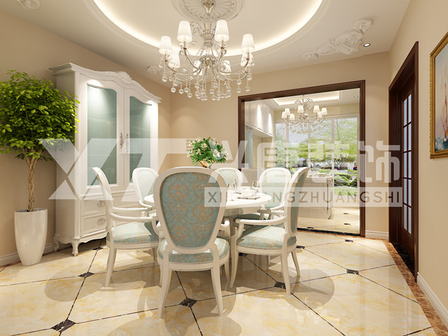 �ž��ֲ��ōo240ƽ��ŷʽ����װ��Ч��ͼ