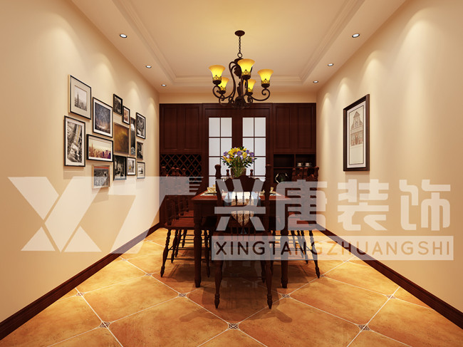 ��ޱ��԰����136ƽ�׹ŵ���ʽ����װ��Ч��ͼ