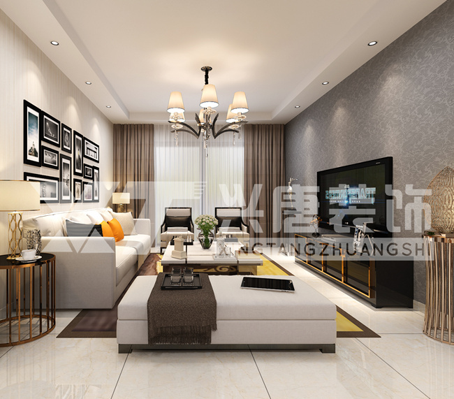 �����������ʳ�124ƽ���ִ���Լ����װ��Ч��ͼ