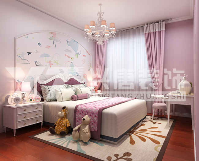 �����㶼����138ƽ����ʽ��ͯ��װ��Ч��ͼ